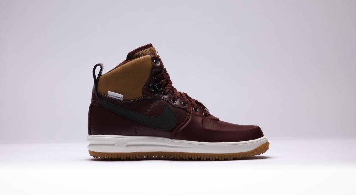 超希少✨️NIKE ナイキ コンシダード ブーツ　レザー　29cm ブラウン Nike Lunar Force 1 Sneakerboot 